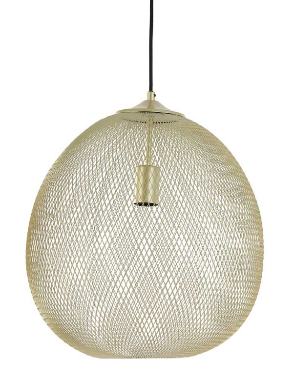Light & Living Moroc hanglamp – ø 40 cm – E27 (grote fitting) – goud