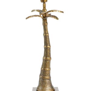 Light & Living Palmtree tafellamp – E27 (grote fitting) – brons