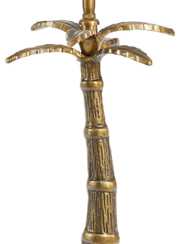 Light & Living Palmtree tafellamp – E27 (grote fitting) – brons en groen - Afbeelding 4