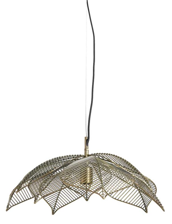 Light & Living Pavas hanglamp – ø 54 cm – E27 (grote fitting) – goud
