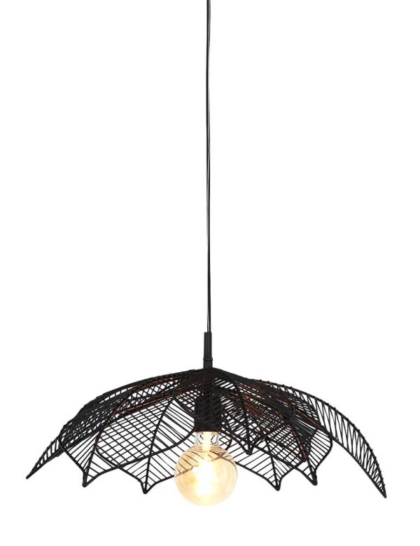 Light & Living Pavas hanglamp – ø 54 cm – E27 (grote fitting) – zwart - Image 6