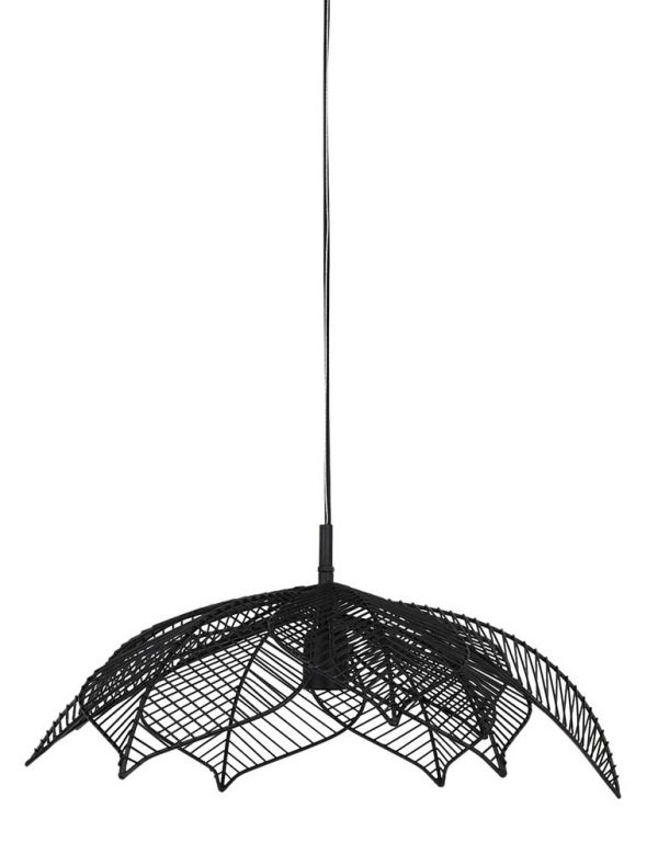 Light & Living Pavas hanglamp – ø 54 cm – E27 (grote fitting) – zwart