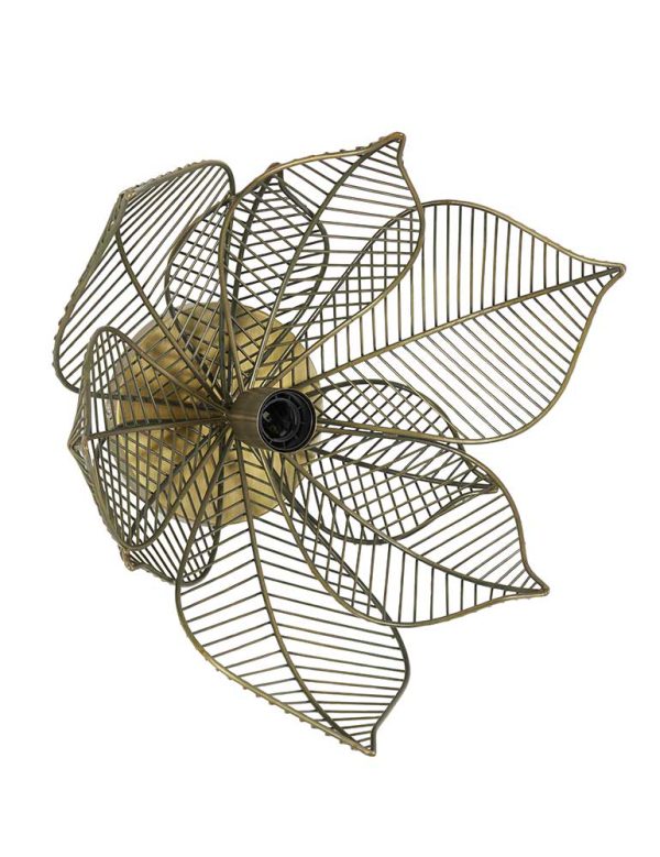 Light & Living Pavas wandlamp – ø 40 cm – E27 (grote fitting) – brons - Afbeelding 2