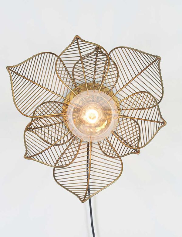 Light & Living Pavas wandlamp – ø 40 cm – E27 (grote fitting) – brons - Afbeelding 8