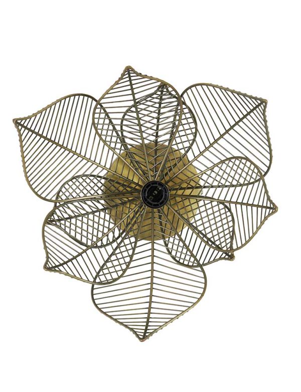 Light & Living Pavas wandlamp – ø 40 cm – E27 (grote fitting) – brons