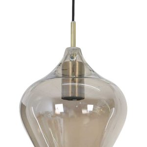 Light & Living Rakel hanglamp – ø 20 cm – E27 (grote fitting) – brons