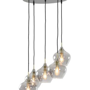 Light & Living Rakel hanglamp – ø 61 cm – E27 (grote fitting) – brons