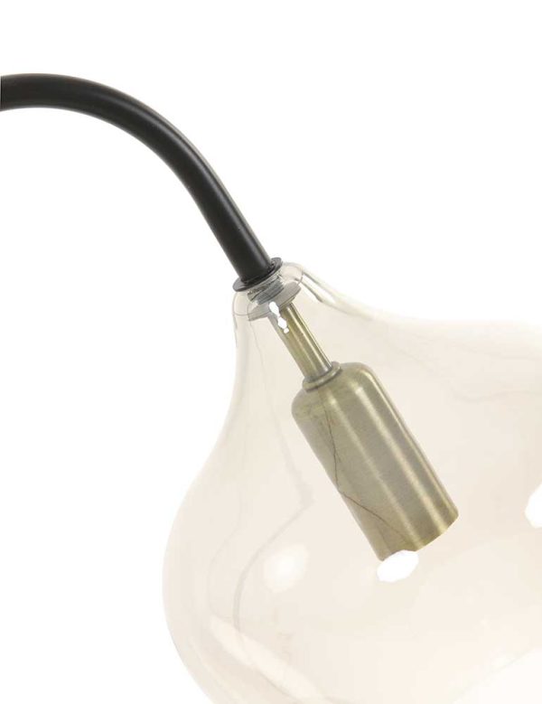 Light & Living Rakel tafellamp – E14 (kleine fitting) – zwart - Image 5