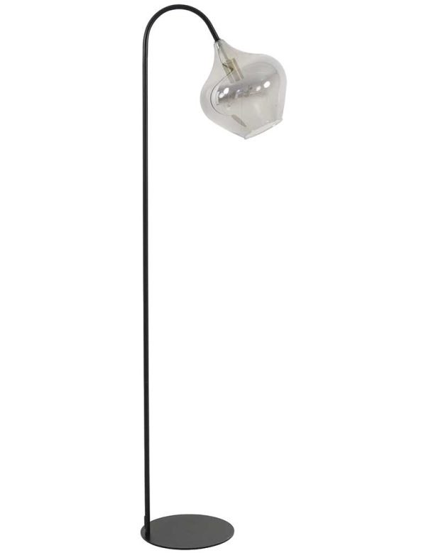 Light & Living Rakel vloerlamp – E27 (grote fitting) – zwart - Afbeelding 2