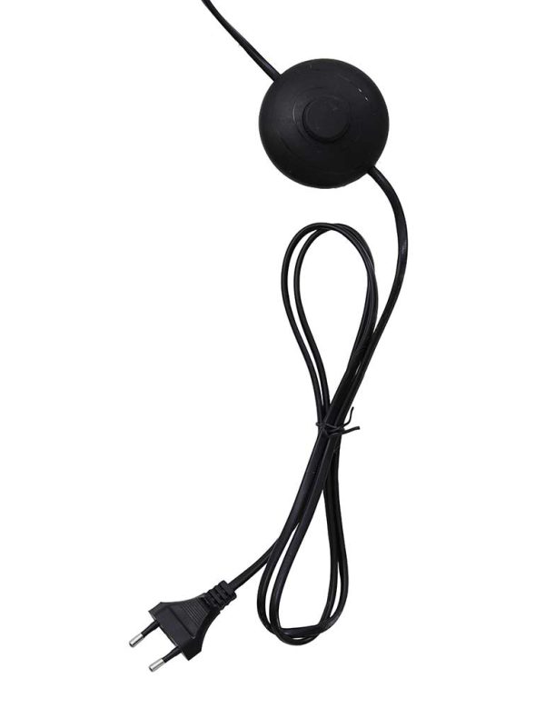 Light & Living Rakel vloerlamp – E27 (grote fitting) – zwart - Afbeelding 6