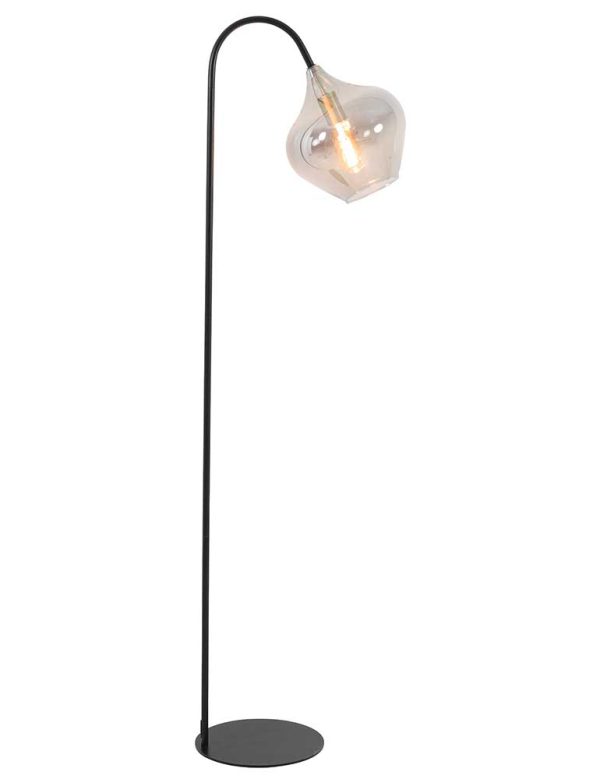 Light & Living Rakel vloerlamp – E27 (grote fitting) – zwart