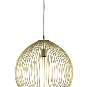 Light & Living Rilana hanglamp – ø 34 cm – E27 (grote fitting) – goud