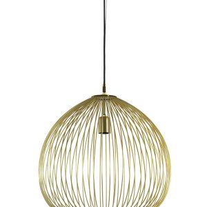 Light & Living Rilana hanglamp – ø 45 cm – E27 (grote fitting) – goud