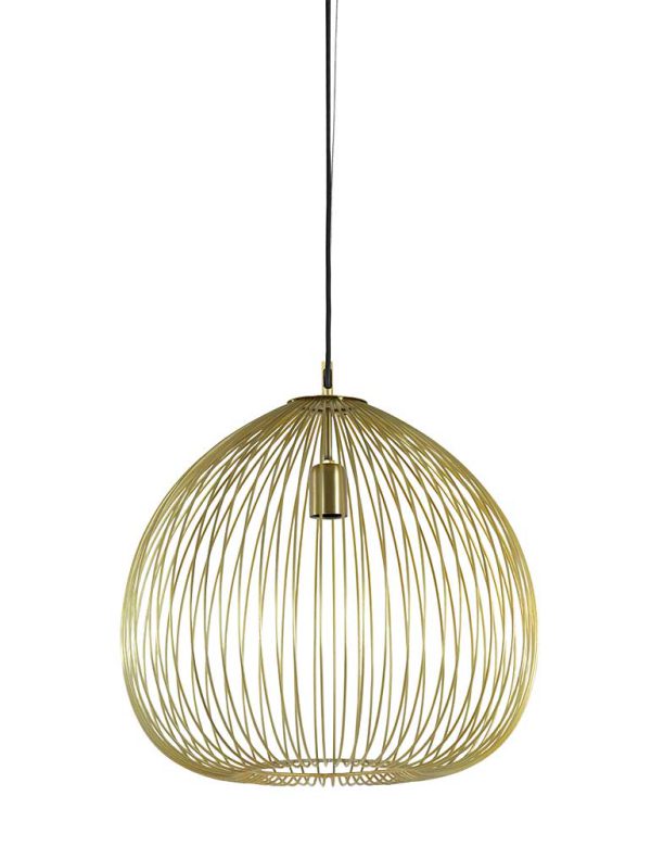 Light & Living Rilana hanglamp – ø 45 cm – E27 (grote fitting) – goud