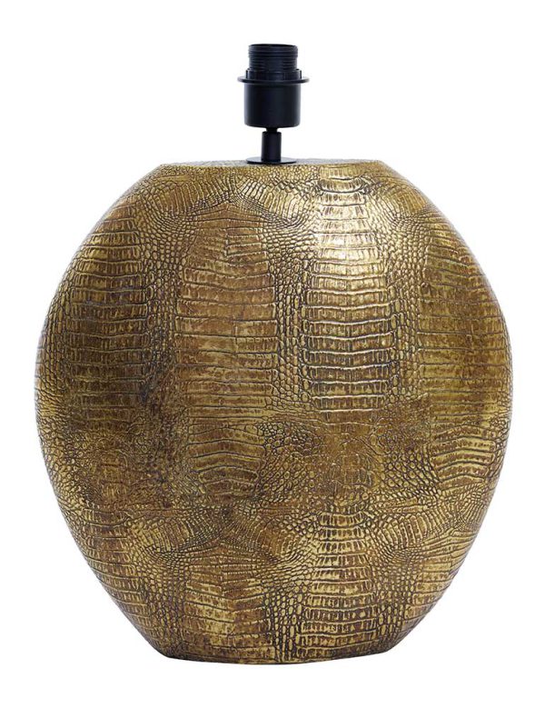 Light & Living Skeld tafellamp – E27 (grote fitting) – brons en goud - Afbeelding 2