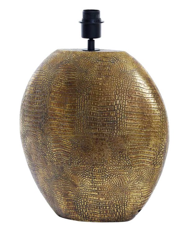 Light & Living Skeld tafellamp – E27 (grote fitting) – brons en goud - Afbeelding 6