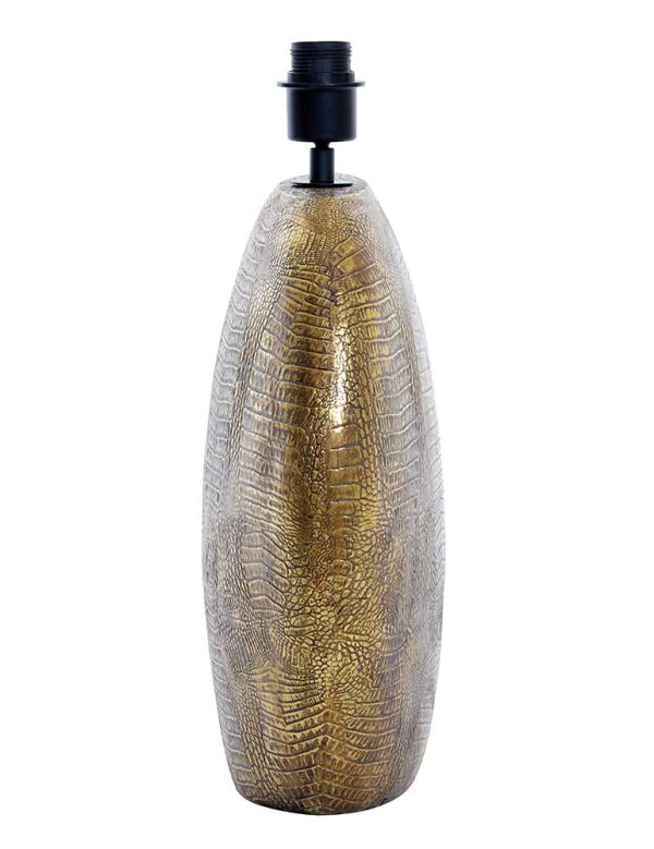 Light & Living Skeld tafellamp – E27 (grote fitting) – brons en goud - Afbeelding 5
