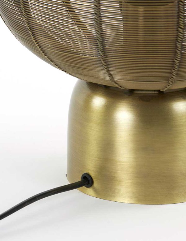 Light & Living Suneko tafellamp – ø 25 cm – E27 (grote fitting) – brons - Afbeelding 7