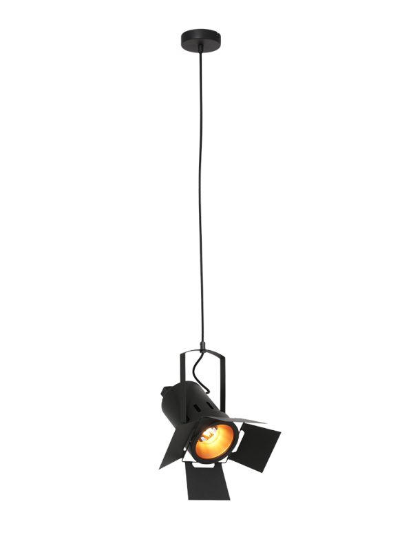Mexlite Carré hanglamp – E27 (grote fitting) – zwart