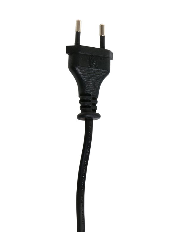 Mexlite Davin vloerlamp – ø 25 cm – Draai- en/of kantelbaar en In hoogte verstelbaar – E14 (kleine fitting) – aluminium en zwart - Afbeelding 7