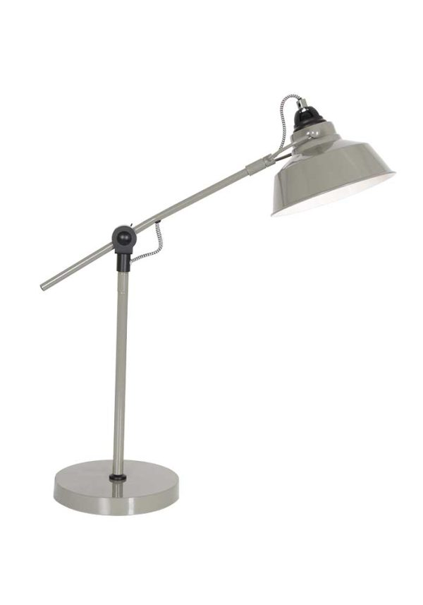 Mexlite Nové tafellamp – ø 18 cm – Draai- en/of kantelbaar en In hoogte verstelbaar – E27 (grote fitting) – groen
