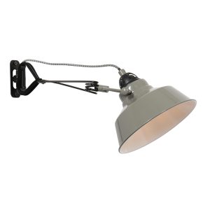 Mexlite Nové wandlamp – ø 18 cm – Draai- en/of kantelbaar – E27 (grote fitting) – groen en zwart