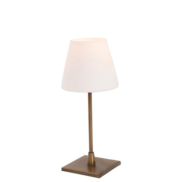 Steinhauer Ancilla tafellamp – ø 13 cm – Niet verstelbaar – E14 (kleine fitting) – brons