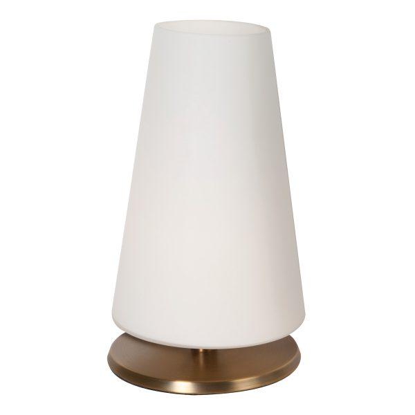 Steinhauer Ancilla tafellamp – ø 17 cm – Niet verstelbaar – E14 (kleine fitting) – brons