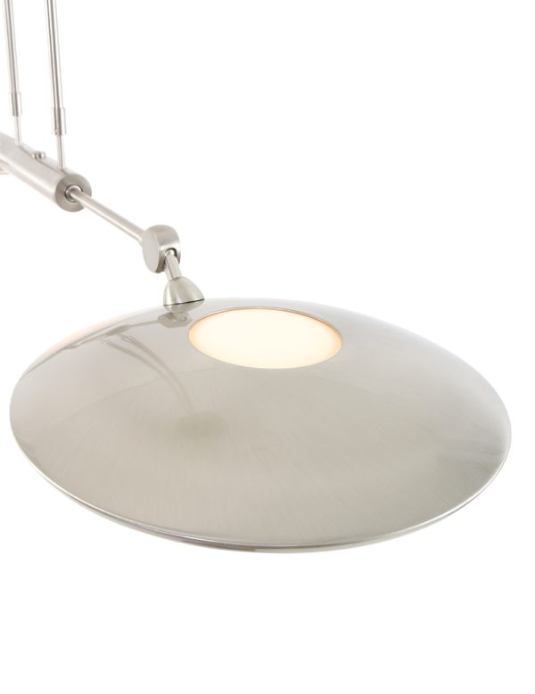 Steinhauer Nadir led hanglamp – ø 26 cm – Draai- en kantelbaar,In hoogte verstelbaar (bij installatie) – Ingebouwd (LED) – staal - Image 3
