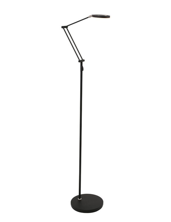 Steinhauer Soleil vloerlamp – Ingebouwd (LED) – transparant en zwart