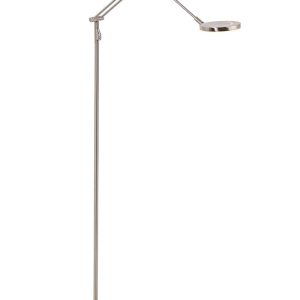 Steinhauer Soleil vloerlamp – ø 25 cm – Ingebouwd (LED) – staal en transparant
