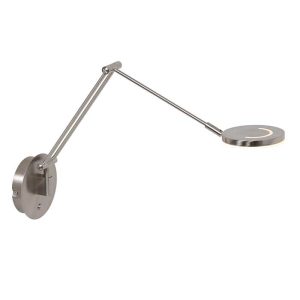 Steinhauer Soleil wandlamp – Ingebouwd (LED) – staal en transparant