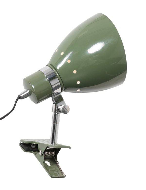 Steinhauer Spring wandlamp – ø 12 cm – Draai- en/of kantelbaar – E27 (grote fitting) – groen en metaal - Image 10