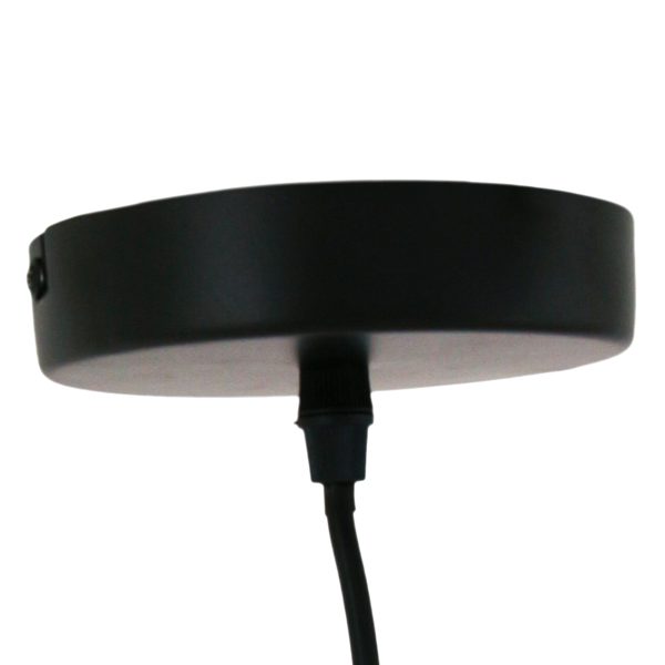 Steinhauer Zafa hanglamp – ø 12 cm – In hoogte verstelbaar – E27 (grote fitting) – zilver - Image 5