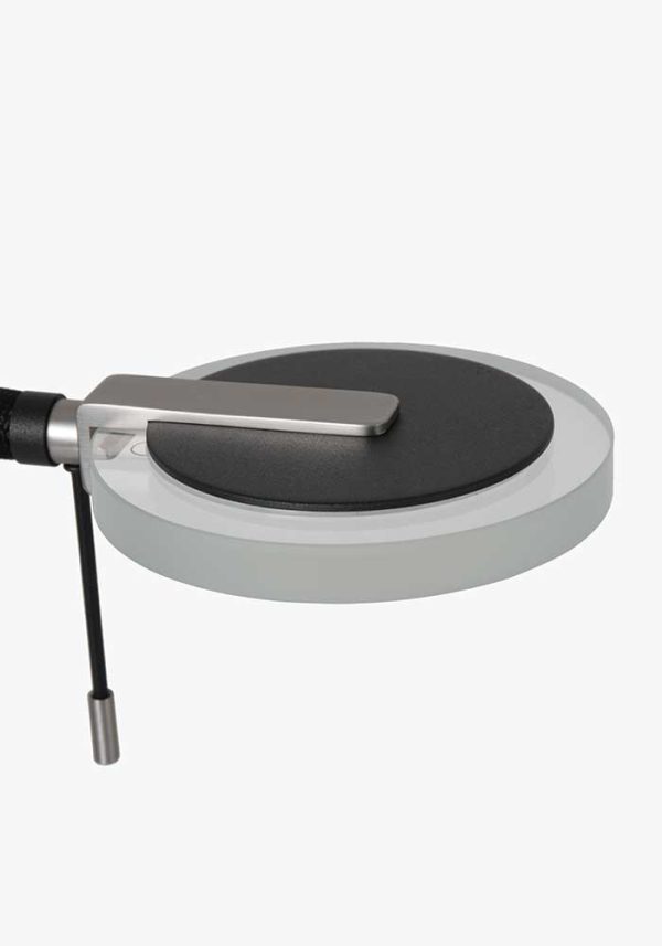Steinhauer Turound tafellamp – In hoogte verstelbaar – Ingebouwd (LED) – transparant en zwart - Image 3