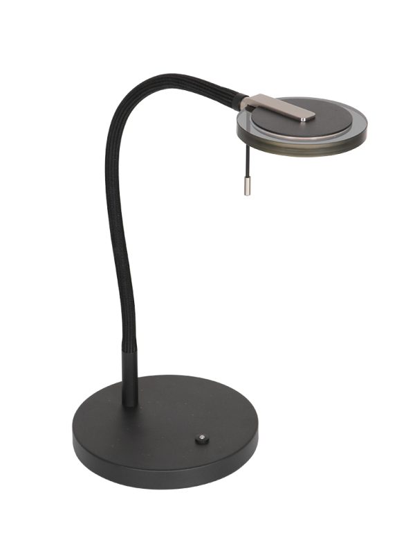tafellamp-steinhauer-turound-mat-zwart-/-transparant-grijs-3374zw