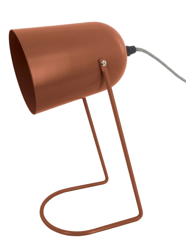 Leitmotiv Enchant tafellamp – Draai- en/of kantelbaar – E14 (kleine fitting) – bruin