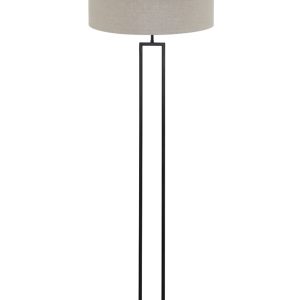 Light & Living Shiva vloerlamp –– bruin en zwart