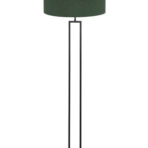 Light & Living Shiva vloerlamp –– groen en zwart