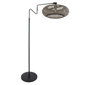 Steinhauer Linstrøm vloerlamp –– beuken en zwart