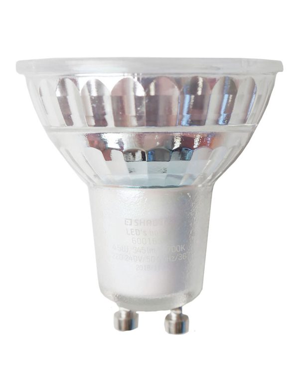 Led's Light Lichtbron lichtbronnen – GU10 – transparant en zilver - Image 2