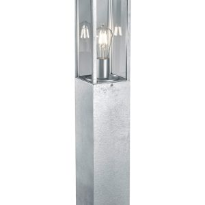 Trio leuchten Garonne vloerlamp – E27 (grote fitting) – staal