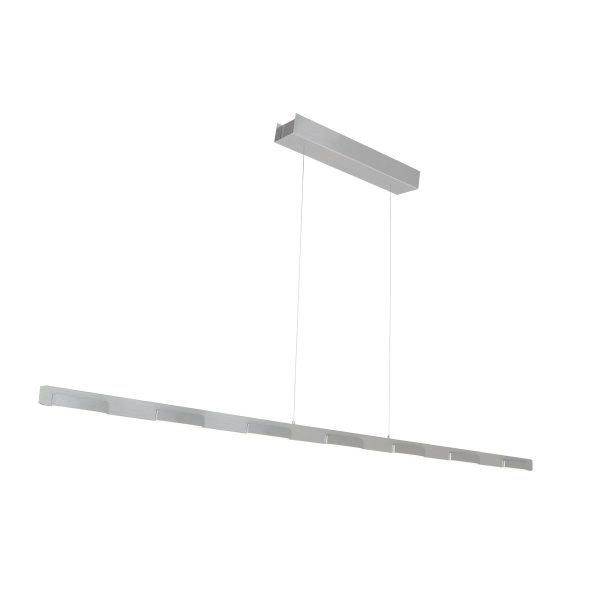 Steinhauer Bloc hanglamp – Ingebouwd (LED) – staal en transparant