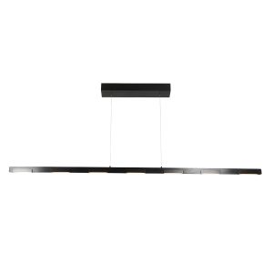 Steinhauer Bloc hanglamp – Ingebouwd (LED) – transparant en zwart