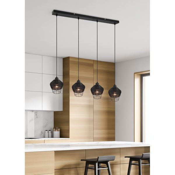 Hanglamp Reality Borka zwart