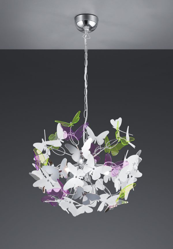 Hanglamp Reality Butterfly chroom - Image 2