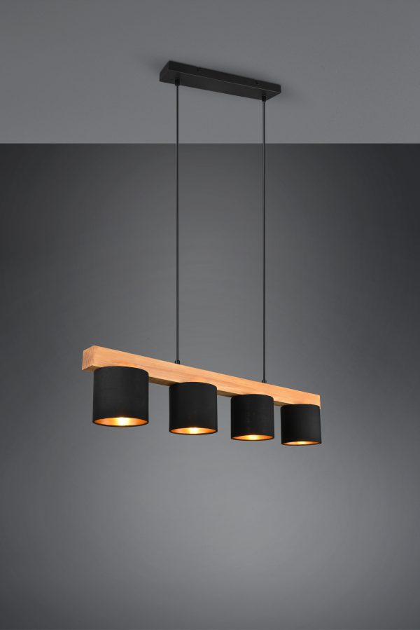 Hanglamp Reality Cameron hout - Image 2