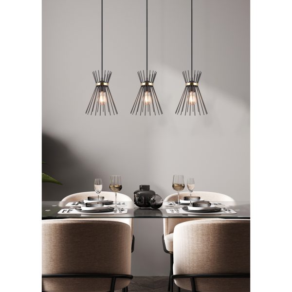 Hanglamp Reality Rod zwart