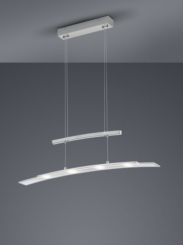 Hanglamp Reality Samos nikkel