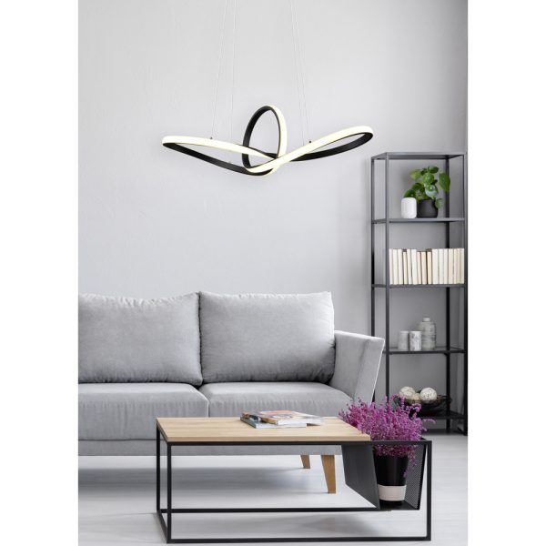 Hanglamp Reality Sansa zwart